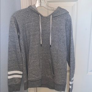 light grey hoodie